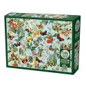 Puzzle 1000 el. Owoce i motyle Cobble Hill