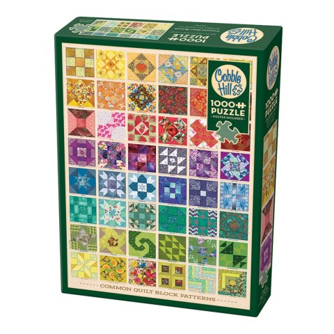 Puzzle 1000 el. Patchwork Cobble Hill