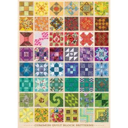 Puzzle 1000 el. Patchwork Cobble Hill