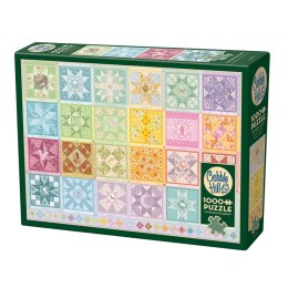 Puzzle 1000 el. Patchwork z gwiazdami Cobble Hill