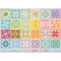 Puzzle 1000 el. Patchwork z gwiazdami Cobble Hill