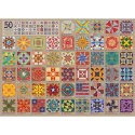 Puzzle 1000 el. Pięćdziesiąt stanów Ameryki Cobble Hill
