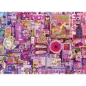 Puzzle 1000 el. Pomaluj mój świat na kolor... fioletowy Cobble Hill