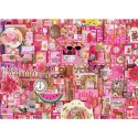 Puzzle 1000 el. Pomaluj mój świat na kolor... różowy Cobble Hill