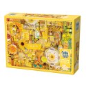 Puzzle 1000 el. Pomaluj mój świat na kolor... żółty Cobble Hill