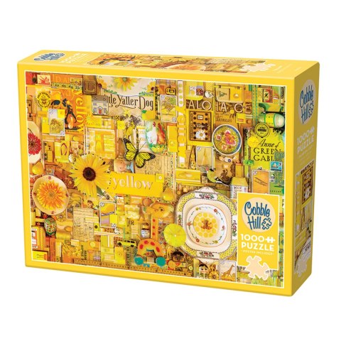 Puzzle 1000 el. Pomaluj mój świat na kolor... żółty Cobble Hill