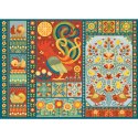 Puzzle 1000 el. Skandynawski patchwork Cobble Hill
