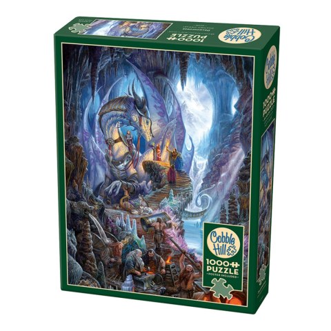 Puzzle 1000 el. Smocza kuźnia Cobble Hill