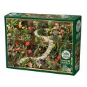 Puzzle 1000 el. Sukulenty w ogrodzie Cobble Hill