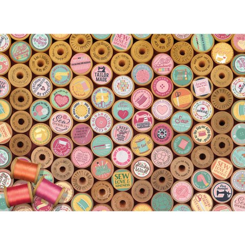 Puzzle 1000 el. Szyj szczęśliwie! Cobble Hill