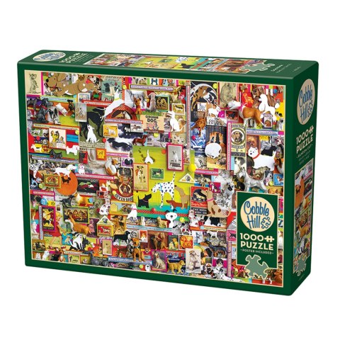 Puzzle 1000 el. W krainie psów Cobble Hill