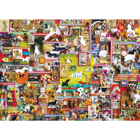 Puzzle 1000 el. W krainie psów Cobble Hill