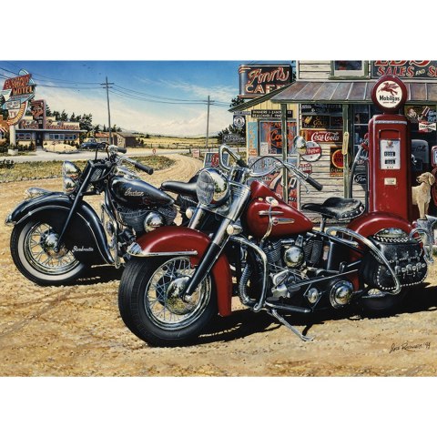 Puzzle 1000 el. Wyprawa motocyklowa Cobble Hill