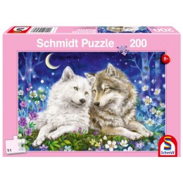 Puzzle 200 el. Milusińskie wilki Schmidt - puzzle