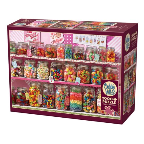 Puzzle 2000 el. Sklep ze słodyczami Cobble Hill