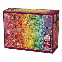 Puzzle 2000 el. Tęcza Cobble Hill