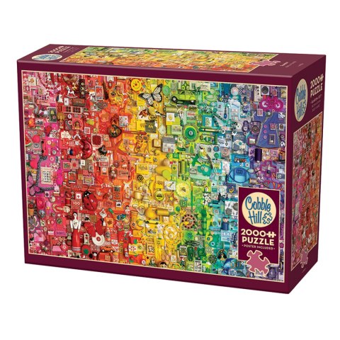 Puzzle 2000 el. Tęcza Cobble Hill