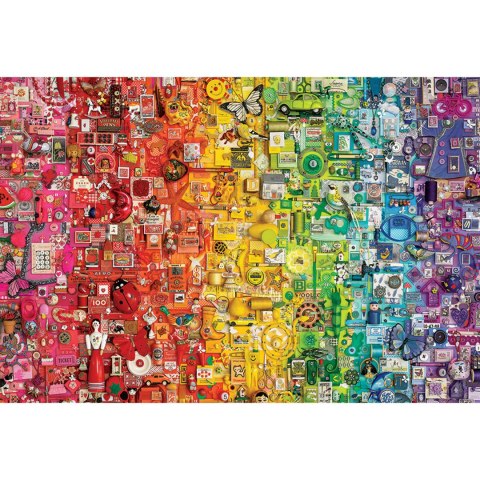 Puzzle 2000 el. Tęcza Cobble Hill