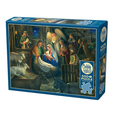 Puzzle 500 el. Narodziny Jezusa Cobble Hill