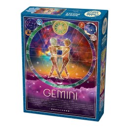 Puzzle 500 el. Znaki zodiaku: Bliźnięta Cobble Hill