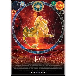 Puzzle 500 el. Znaki zodiaku: Lew Cobble Hill