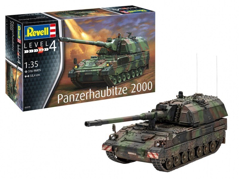 Model plastikowy Panzerhaubitze 2000