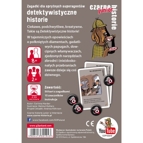 Czarne historie Junior - Detektywistyczne historie (nowa edycja) G3