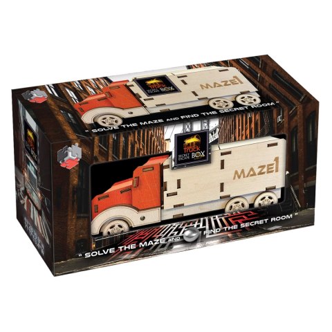 Łamigłówka ESCAPE BOX - Maze1 Truck Secret - poziom 4/4 Eureka 3D