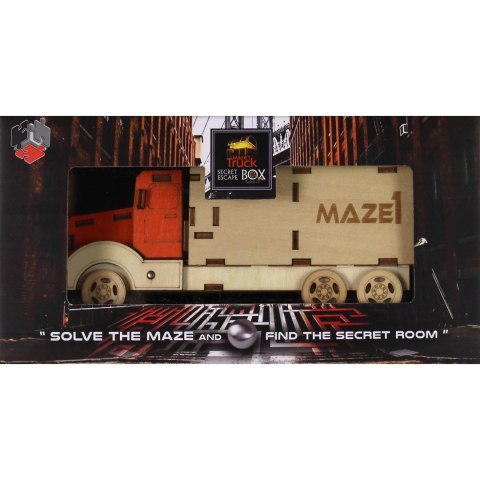 Łamigłówka ESCAPE BOX - Maze1 Truck Secret - poziom 4/4 Eureka 3D