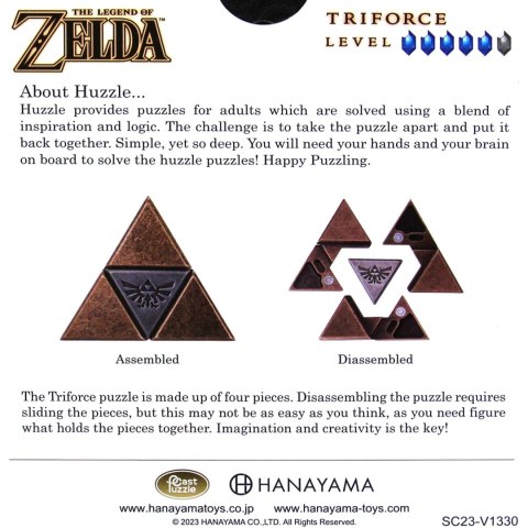 Łamigłówka Huzzle - The Legend of Zelda: Zelda Triforce - poziom 5/6 Huzzle Cast