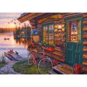 PQ Puzzle 1000 el. DARREL BUSH Domek nad jeziorem Schmidt - puzzle