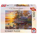 PQ Puzzle 1000 el. DARREL BUSH Przystań kajakowa Schmidt - puzzle