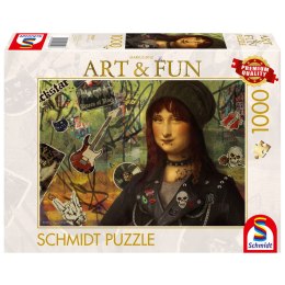 PQ Puzzle 1000 el. MARKUS BINZ Mona Lisa 2024 Schmidt - puzzle