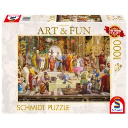 PQ Puzzle 1000 el. MARKUS BINZ Szkoła Ateńska 2024 Schmidt - puzzle