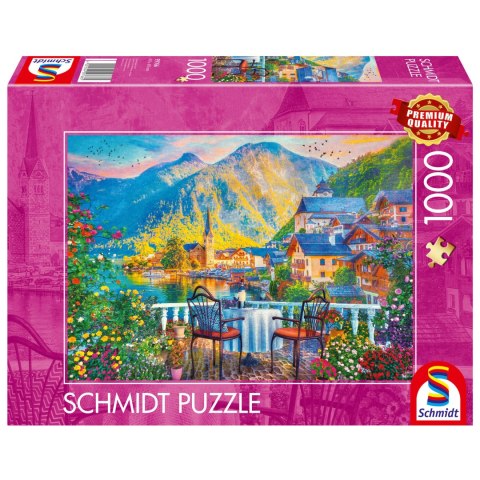 PQ Puzzle 1000 el. Malownicze Hallstatt / Austria Schmidt - puzzle