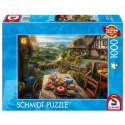 PQ Puzzle 1000 el. Śniadanie na świeżym powietrzu Schmidt - puzzle