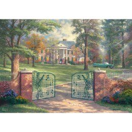 PQ Puzzle 1000 el. THOMAS KINKADE Graceland latem Schmidt - puzzle