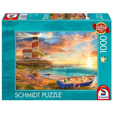 PQ Puzzle 1000 el. Zachód słońca nad zatoką Schmidt - puzzle
