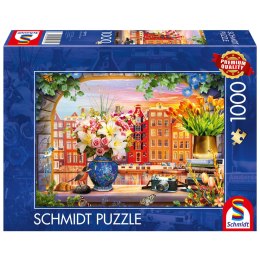 PQ Puzzle 1000 el. Zobaczyć Amsterdam / Niderlandy Schmidt - puzzle