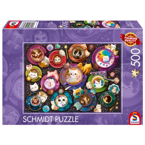 PQ Puzzle 500 el. Kotppuccino Schmidt - puzzle
