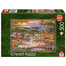 PQ Puzzle 500 el. Raj pod Kilimandżaro Schmidt - puzzle