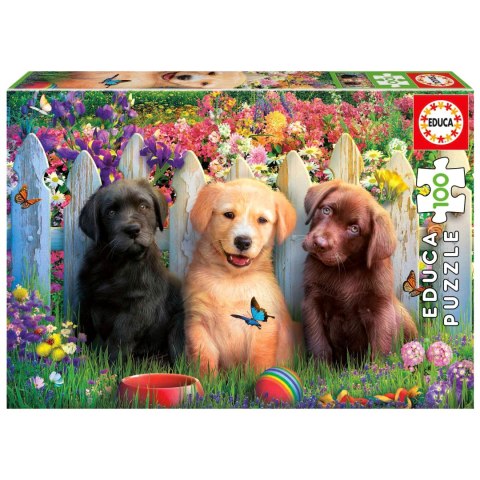 Puzzle 100 el. Szczeniaki Educa