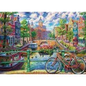 Puzzle 1000 el. Amsterdam / Niderlandy Cobble Hill