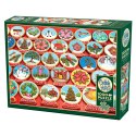 Puzzle 1000 el. Ciasteczka w kształcie śnieżnej kuli Cobble Hill