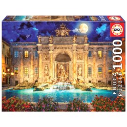 Puzzle 1000 el. Fontanna di Trevi / Rzym / Włochy Educa