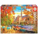 Puzzle 1000 el. Katedra Notre Dame / Paryż / Francja Educa