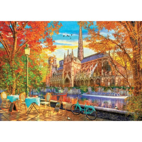 Puzzle 1000 el. Katedra Notre Dame / Paryż / Francja Educa