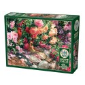 Puzzle 1000 el. Kwiaty i ptaki Cobble Hill