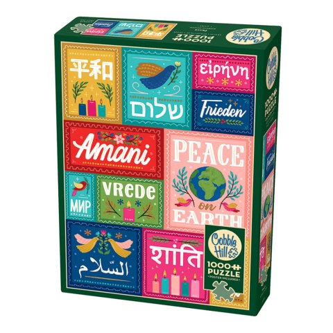 Puzzle 1000 el. Pokój na świecie Cobble Hill