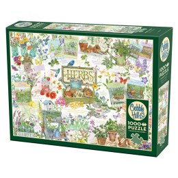 Puzzle 1000 el. Poradnik ziołowy Cobble Hill